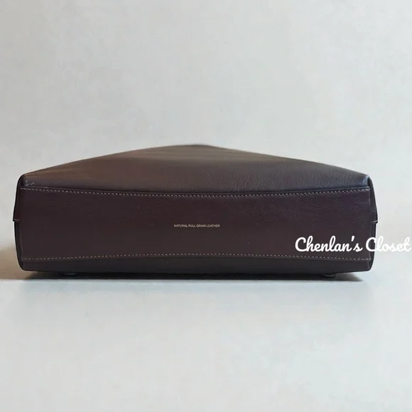 Coach Brooklyn Maple Brown Color Leather Shoulder Bag 28 - Picture 9 of 13